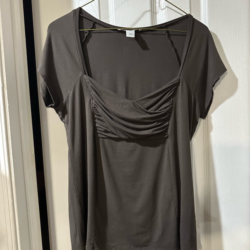 Kenneth Cole New York Brown Women's Top